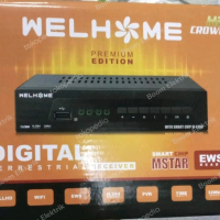 Set Top Box STB WelHome Penerima Siaran TV Digital Reveiver TV
