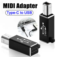 Type C Female To USB B Male Scanner Converter Male Adapter Connhection Convertor For Printer MIDI Controller Piano Keyboard