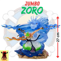 Action figure one piece Roronoa zoro wano battle tornado