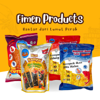 Ybite | Fimen (Halal) Ikan Kod Rumpai Laut / Crispy Cuttle Fish / Kerepek Ikan Bilis Halus / Kerepek