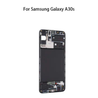 Front LCD Frame Bezel Plate Housing Repair Parts For Samsung Galaxy A30s /SM-A307