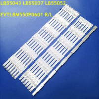 14PCS LED Backlight Strip LB55043 LB55040 LB55037 LB55052 For 55PUX6400 55PUK4900/12 55PUT6400 55PUT4900 55PUT6101 BDL5530QL 00