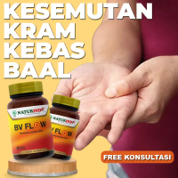 Obat Herbal Kaki Tangan Kram Kebas Kesemutan Leher Kaku Nyeri Asam Urat Varises Bv Flow Naturindo