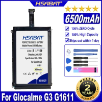 HSABAT G1611 6500mAh Battery for Glocalme G3 G1611 Batteries