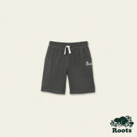 【Roots】Roots大童-自然俱樂部系列 口袋設計有機棉短褲(鐵灰色)