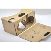 Cardboard 2代 電容按鈕 二代 Google 2015 I/O 虛擬現實 3D VR眼鏡