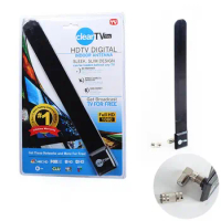 New TV Clearly TV Key FREE HDTV TV Digital Indoor Antenna Ditch Cable High Definition Digital Indoor Antenna TV Antenna