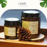 【Không hiệu quả hoàn tiền】 【 Mẫu bán chạy】 Nến thơm cao cấp không khói mùi gỗ AMY Store sáp đậu nành