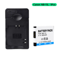 PALO NB-11L 1pcs digital camera battery+charger for Canon SX430 IXUS 265 185 180 175 132 140 135 IXUS 240 245HZ A2300 2400 2500