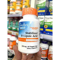 美國Doctor's Best 天然硫辛酸 200亳克 60粒素食膠囊