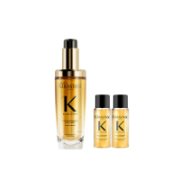 【KERASTASE 巴黎卡詩】金緻柔馭山茶花鎏光露75ml(升級版奢光小金油/極致保濕/長效抗躁/護髮油/髮油)