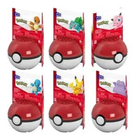 POKÉMON Figure 積木 拼圖 寵物小精靈（紅色）｜比卡超｜小火龍｜車厘龜｜精靈球｜款式隨機 | 新舊包裝隨機 | Party 小禮物｜平行進口
