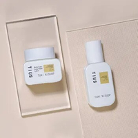 30ml 50ml 100ml 120ml 50g Wholesale Empty White Cream Jar Skin Care Cosmetic Packaging Square Glass Bottles Set