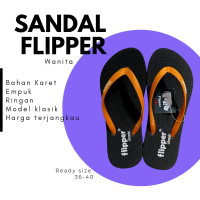 Sandal flipper wanita original empuk dan sangat ringan