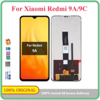 6.53" For Xiaomi Redmi 9A Display LCD M2006C3LG Touch Screen Digitizer Assembly For Redmi 9C LCD M2006C3MG Replacement Parts