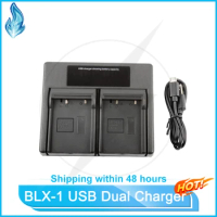 BLX-1 for Olympus OM-1 OM1 Mirrorless Camera BLX-1 Battery Dual Charger