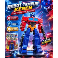 Mainan Transformer Robot Geser Mainan Mobil Model Transformer Mobil Optimus Prime Anak Truck Truk To