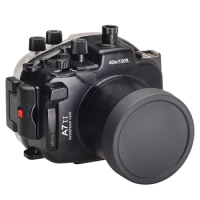 for Sony A7 II A7s A7r Mark II 28-70 ILCE-7 ii 28-70mm A7M2 Meikon 40M 130ft Waterproof Underwater Diving Camera Housing Case