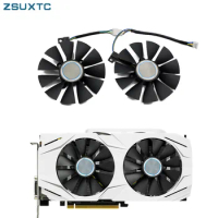 87MM PLD09210S12HH GTX1060 GTX1070 RX480 Cooler Fan For ASUS Dual Series GTX 1070 1060 RX 480 470 570 Graphic Cards