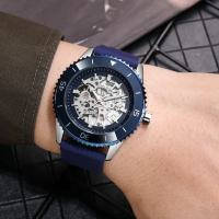 DISKON JAM TANGAN BELLEDA  jam tangan BELLEDA 9541 RUBBER AUTOMATIC ORIGINAL jam tangan tanpa batrai