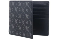 Bocorocco Card Holder WAT 0304 - Dompet Kartu Multifungsi Nero Monogram