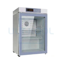 2-8 Degree 60L Mini Portable Single Glass Door Pharmacy Medical Refrigerator Fridge