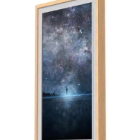 21.5 32 43 49 55 inch 1920*1080 4K wifi Android advertising player wooden digital photo nft art display video art frame Screen