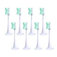 6/8PCS For XIAOMI MIJIA T300/500 Replacement Brush Heads Sonic Electric Toothbrush Vacuum DuPont Soft Bristle Suitable Nozzles