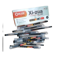 Bolpoint Pulpen Xi Zua Gelpen Isi 12 Pcs/Pack Anti Luber Anti Macet Kualitas Premium By Orlee Pulpen