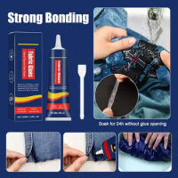 Fabric Glue For Patches 50ml Waterproof Fabric Adhesive Glue Multifunctional Washer Dryer Safe Permanent Fabric Glue For Patches