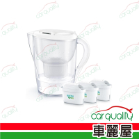 濾水壺 BRITA Marella XL+PRO 白色3.5L 1壺3芯(車麗屋)