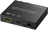 【日本代購】Proster HDMI 音訊分離器 支援1080P SPDIF RCA 音訊輸出