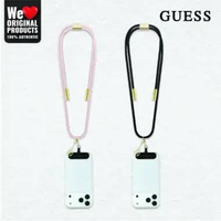 Universal Lanyard Crossbody Cable USB-C to USB-C GUESS 4G Charm Pink