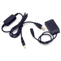 EP-5C DC Coupler EN-EL20 ENEL20 Fake Battery + Power Bank 5V USB Cable Adapter For Nikon 1J1 1J2 1J3 1S1 1AW1 1V3 p1000