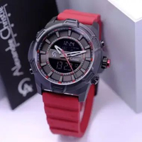 ALEXANDRE CHRISTIE AC 9375 BLACK RED DOUBLE TIME PRIA. ORIGINAL