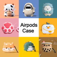 Cover for Apple AirPods 1 2 3 3rd Case for AirPods Pro 2 Case Cute Cartoon Waterproof Earphone Case