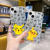 Sarung Telefon Pokemon, Reka Bentuk Laser Bulu Jelas, Untuk SAMSUNG A73, A72, A71, A56, A55, A54, A5