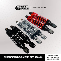 Fastbikes Shockbreaker Belakang 97 Dual Motor Matic NMAX PCX AEROX 280 320 MM