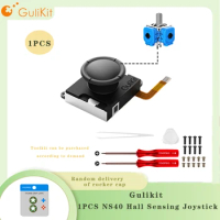 Gulikit 1Pcs NS40 Hall Joystick for Joy-Con (Or Only Toolkit),Anti Drift Durable Replaceable for Nintendo Switch,NS OLED,NS Lite