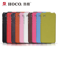 【現貨】HOCO 浩酷 Apple iPhone SE / 5 / 5S 手工真皮保護皮套 - 公爵