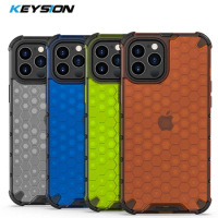 KEYSION Shockproof Case for iPhone 12 Pro Max Honeycomb Phone Cover for Apple iPhone 12 mini i12 SE 2020 XR XS Max X 8 7 6S Plus