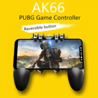 Six-finger Control for Cell Phone Pubg Gamepad Android iPhone Joystick Trigger Mobile GamePad Controller Hand Wireless non-delay