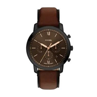 Fossil Neutra Chronograph Brown Leather Jam Pria FS6163