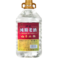 High- Luzhou-flavor sorghum wine 42 degrees 52 degrees 60 degrees pure grain 2.5L/5L large barrel li