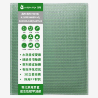 【OriginalLife】長效可水洗★ 空氣清淨機濾網(適用美的Midea：KJ20FE-NH3/5、KJ210G-C42/C46/D41)