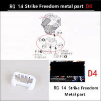 AE reinforced metal waist modified replace part D4 for RG 1/144 Strike Freedom model DA056