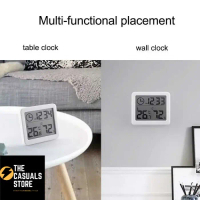 Jam Digital Thermometer Hygrometer Sensor
