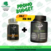 COMBO PROMO BUDGET StanabolX 30Tabs + Azgard Nutrition Hulk Mass Extreme 2kg