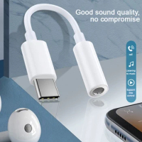 1pcs Usb Type C To 3.5mm Audio Adapter 3 5 Jack Aux Cable Headphone For Samsung Galaxy S22 S21 Ultra S20 FE Tab S8 Tipo C