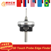MHCN Latest Upgrade V6 CNC Anti-Roll 3D Touch Probe NO Edge Finder CNC Probe Compatible with Mach3 and Grbl Engraving